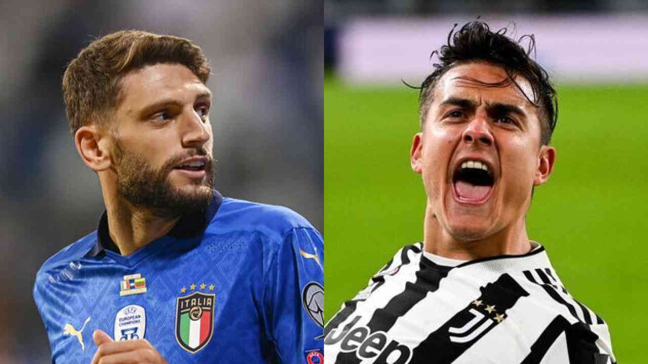 Berardi-Dybala - foto LaPresse