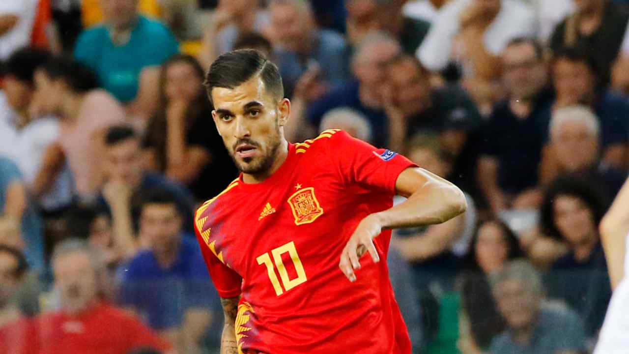 Ceballos con Spagna - foto LaPresse