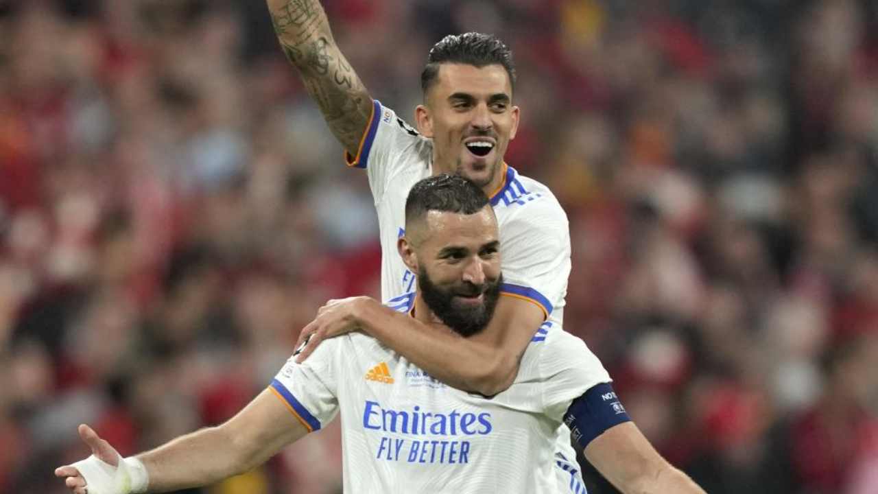 Ceballos e Benzema - foto LaPresse