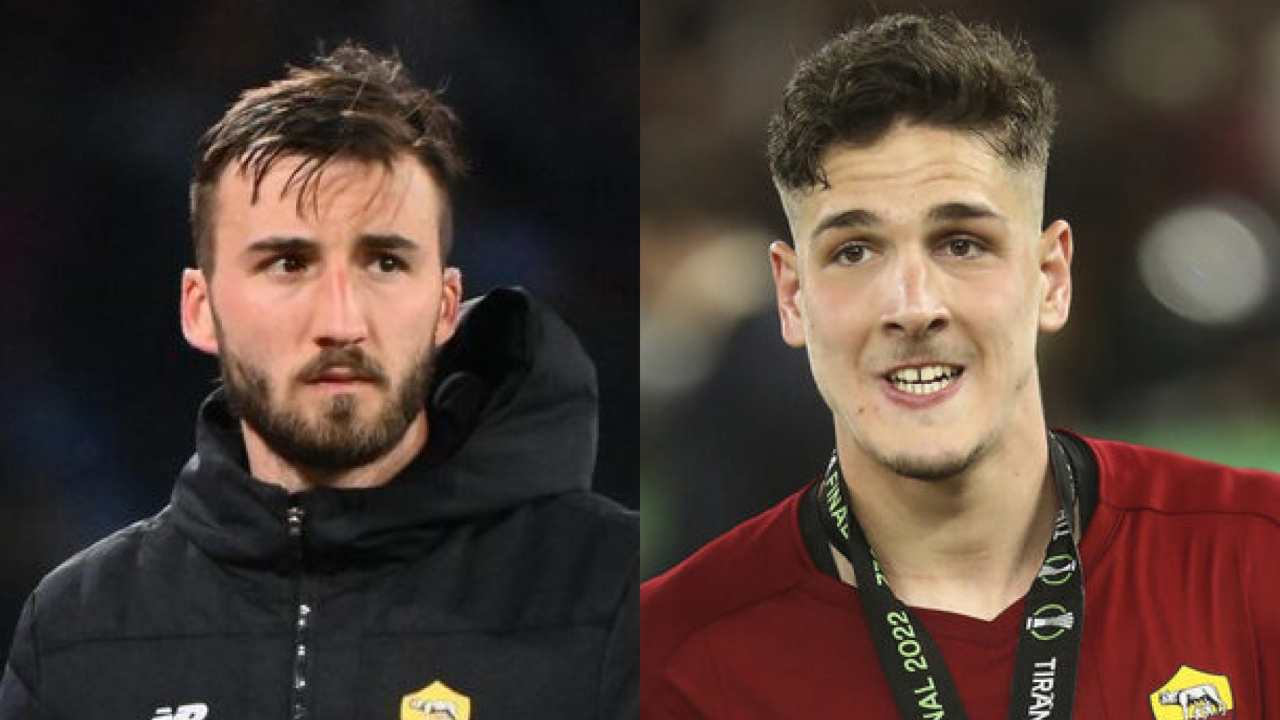 Cristante e Zaniolo - foto LaPresse