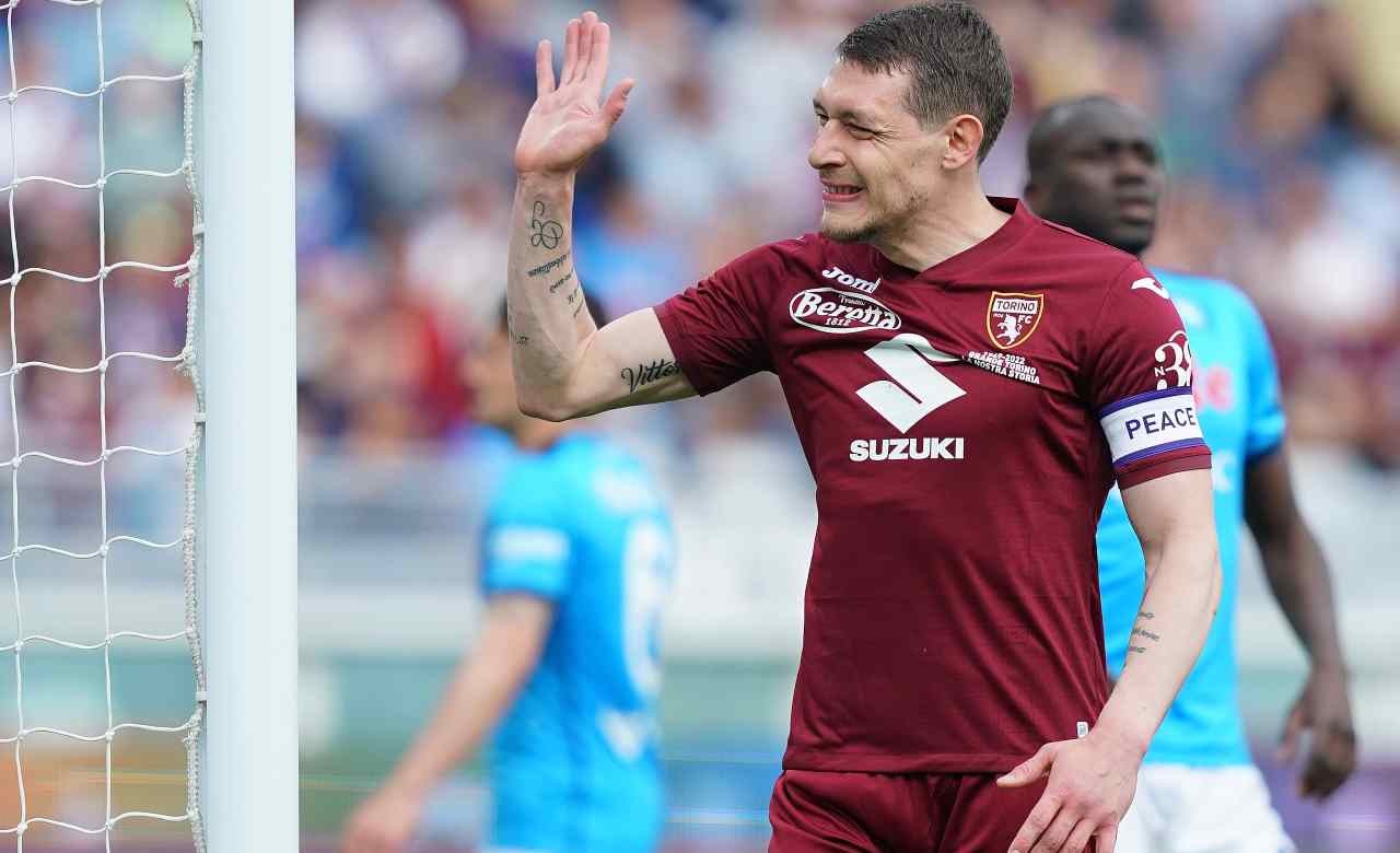 Inserimento deciso del Borussia Dortmund per Belotti (LaPresse)