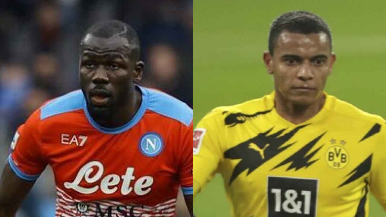 Koulibaly e Akanji foto laPresse