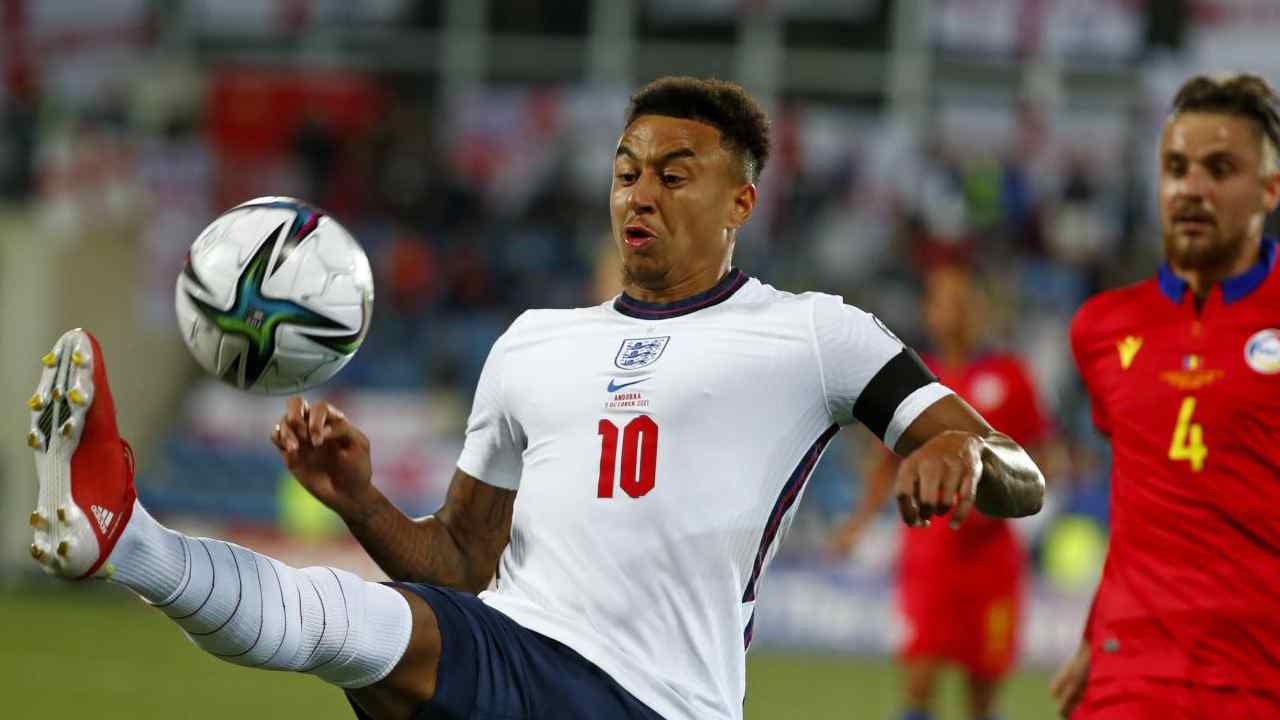 Lingard in nazionale - foto LaPresse