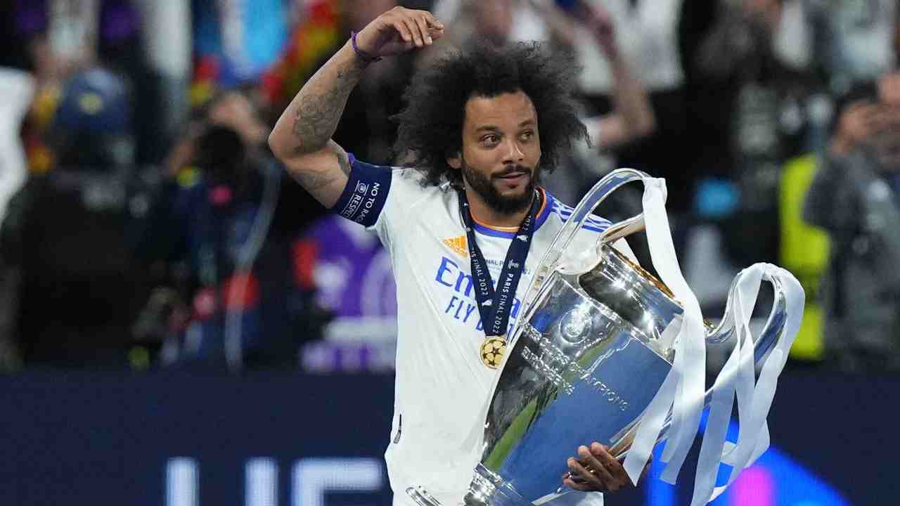 marcelo e la champions - foto LaPresse