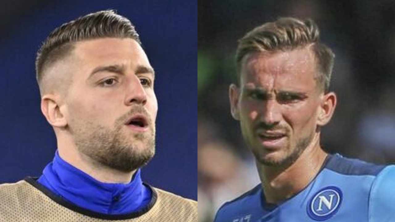 Milinkovic e Ruiz - foto LaPresse