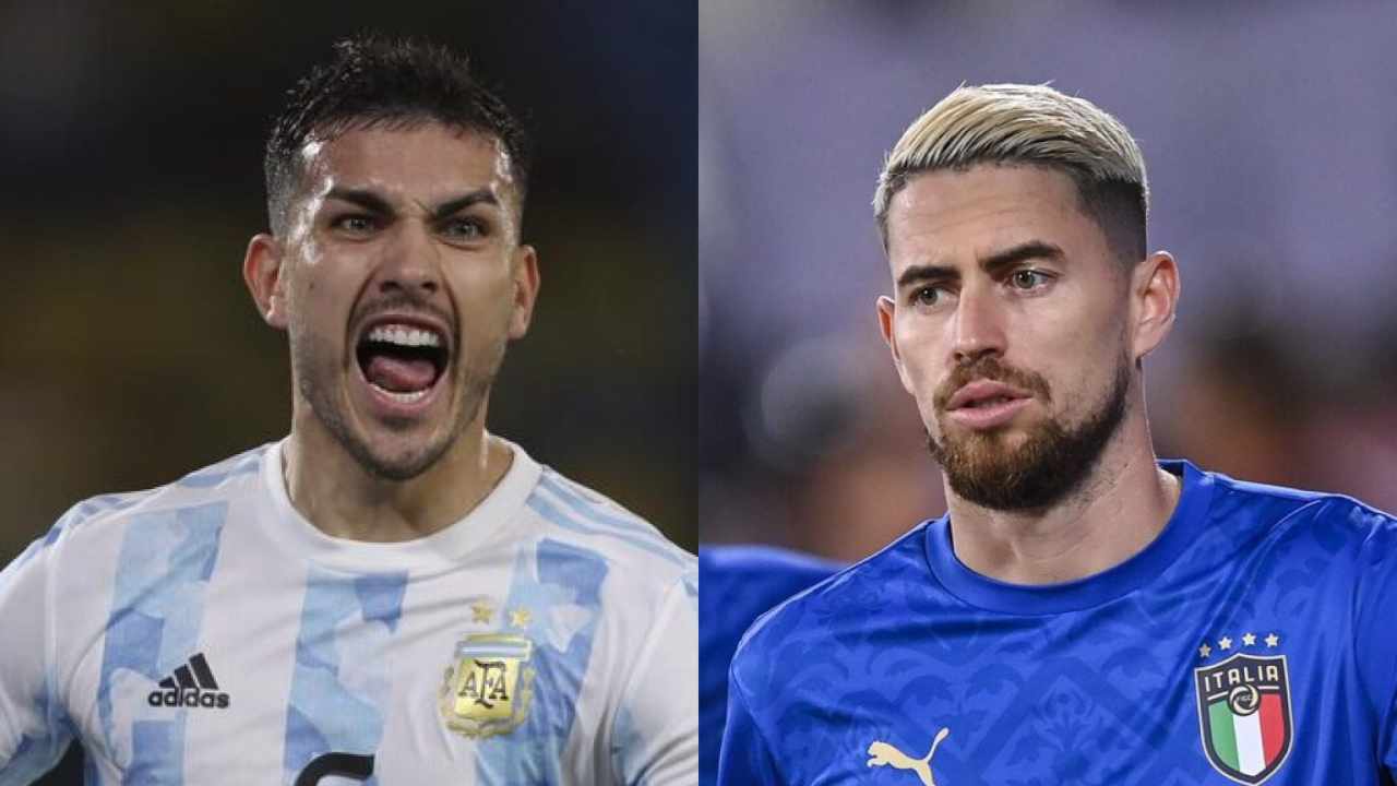 Paredes e Jorginho - foto LaPresse