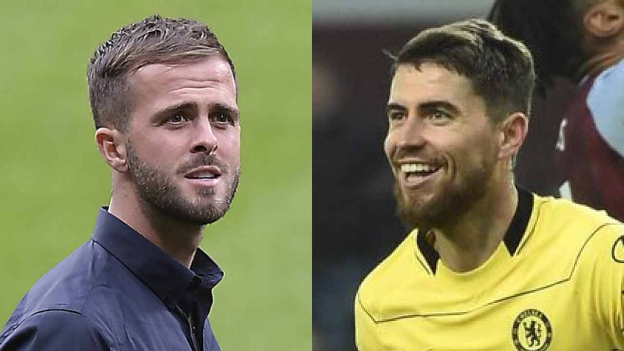 Pjanic e Jorginho - foto Lapresse