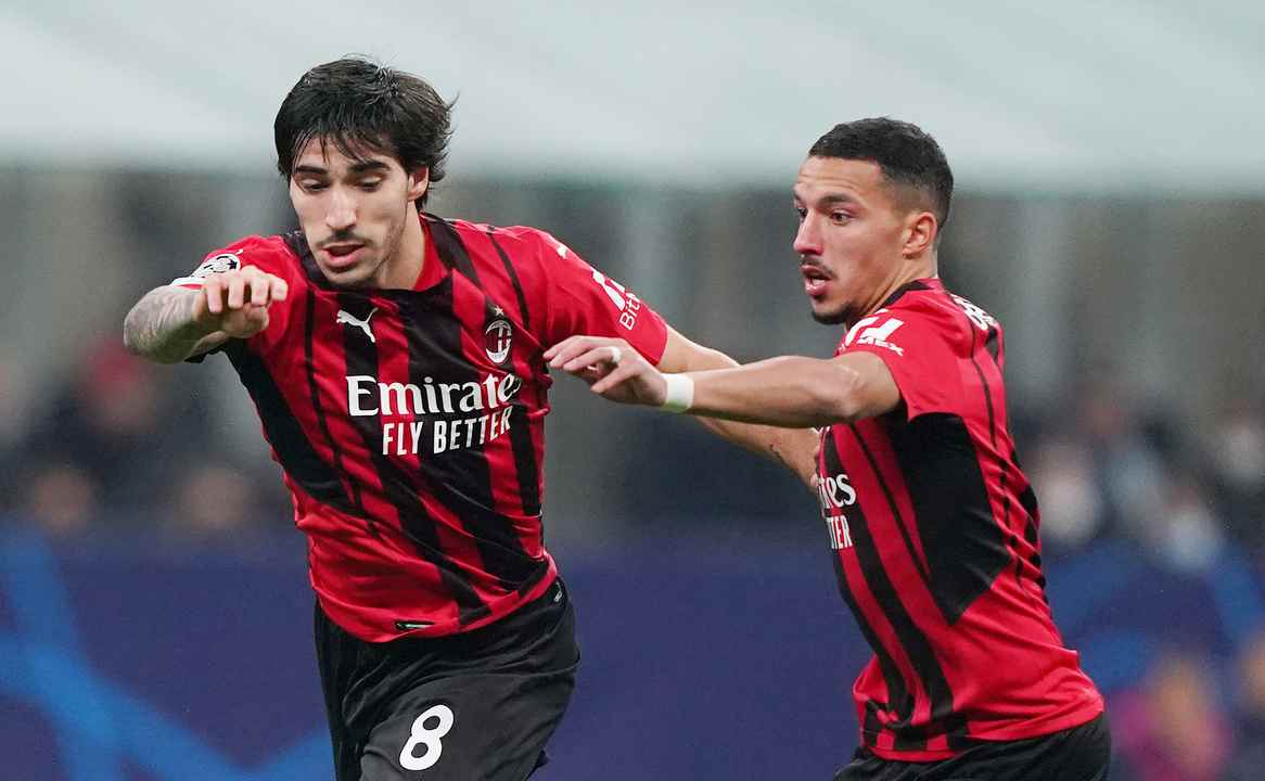 Tonali e Bennacer - foto LaPresse