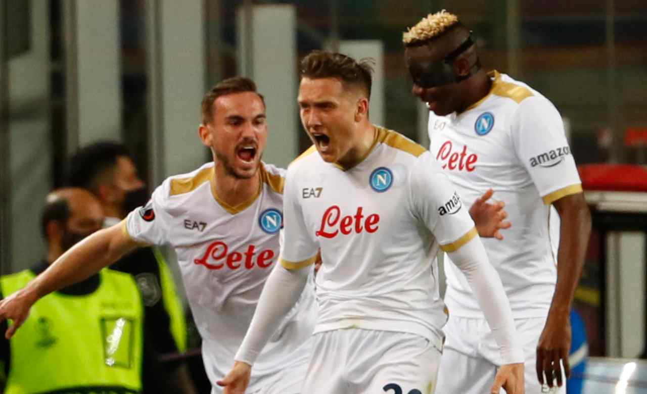 Zielinski sempre più vicino all'addio al Napoli (LaPresse)