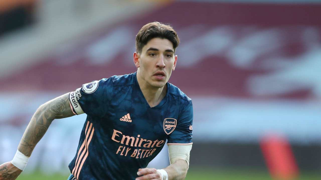 bellerin in campo foto laPresse