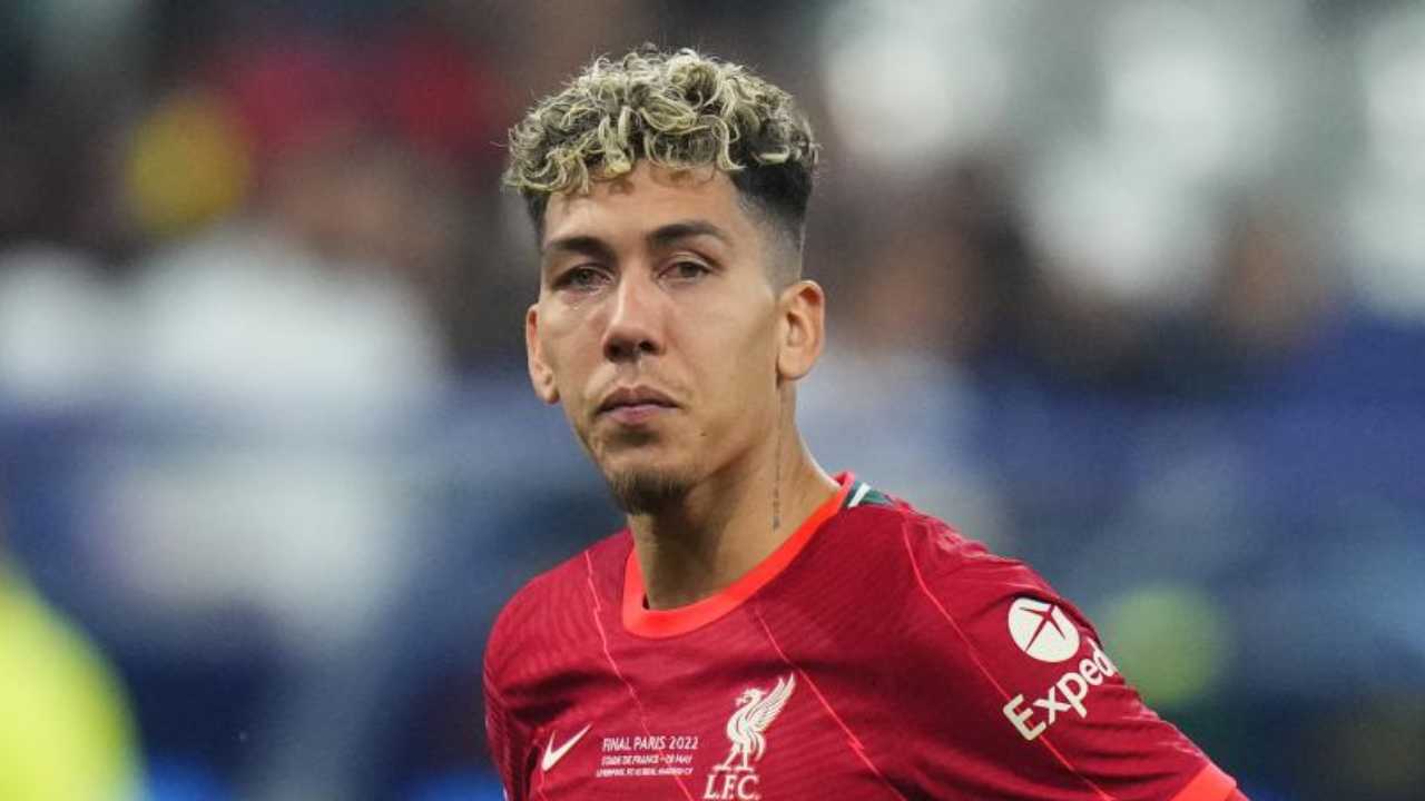 Firmino piange -foto LaPresse