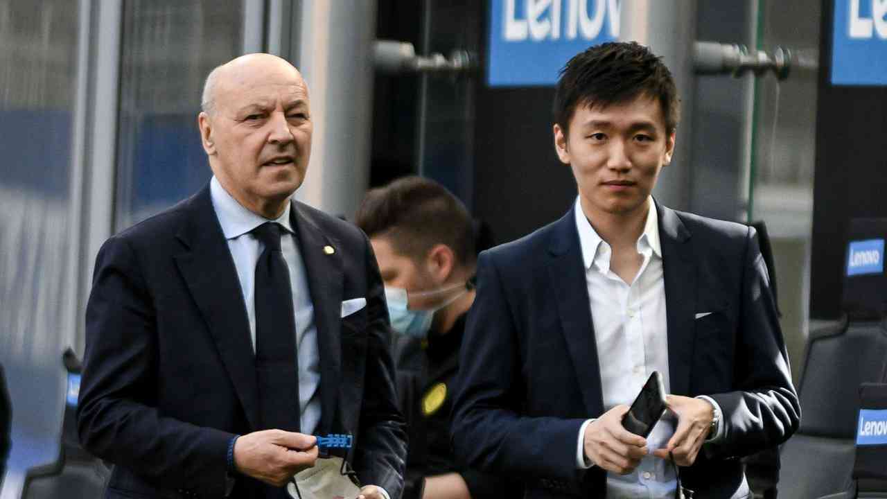 Marotta e Zhang foto LaPresse