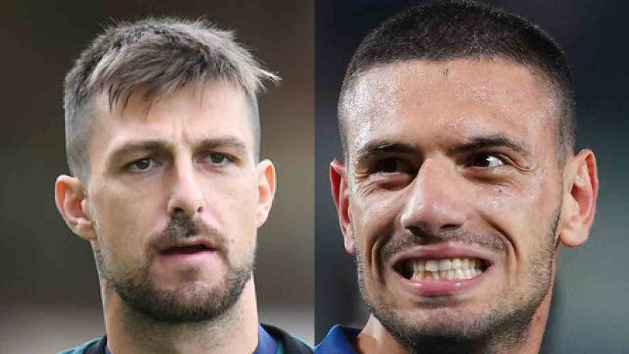 Acerbi e Demiral - foto LaPresse