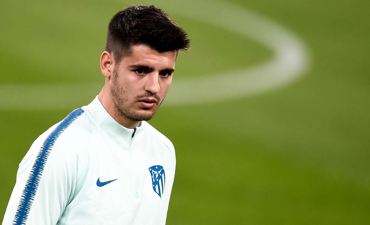 Alvaro Morata e l'affondo del Manchester United, pronto il sorpasso alla Juve (LaPresse)