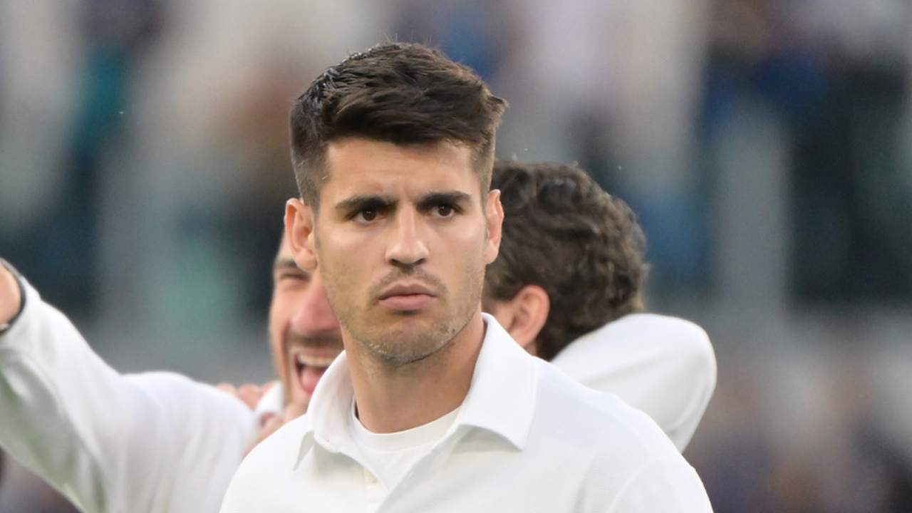 alvaro morata in camicia foto laPresse