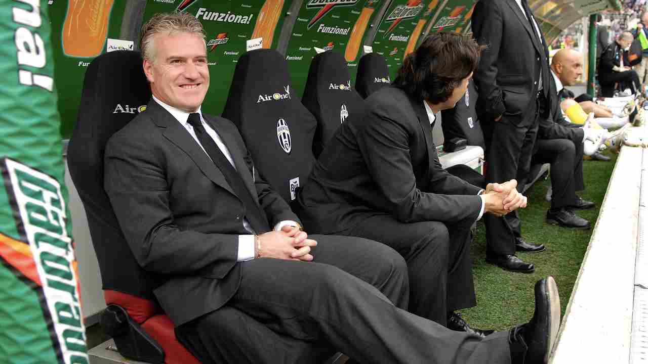 Deschamps all.Juve foto LaPresse