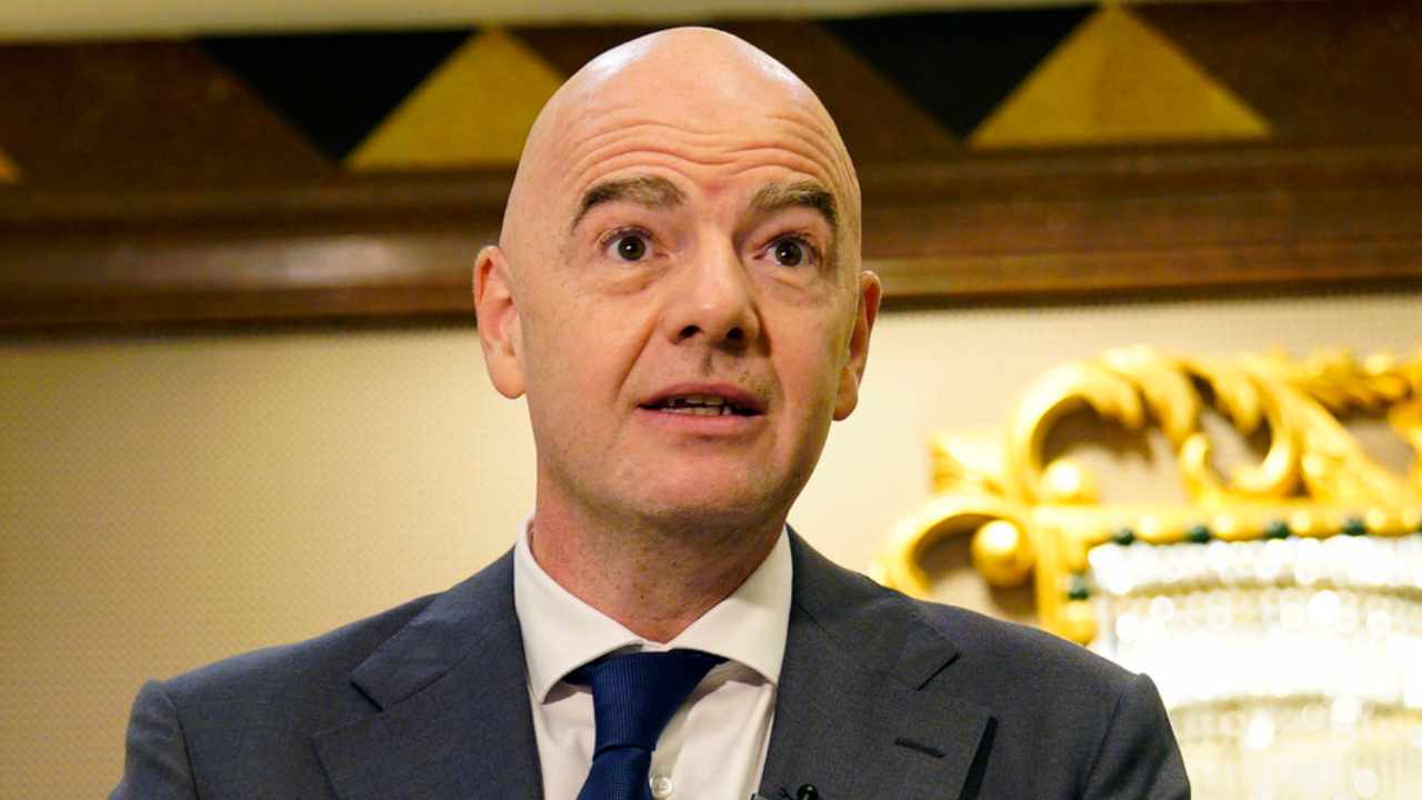 Gianni Infantino pres.Fifa foto LaPresse