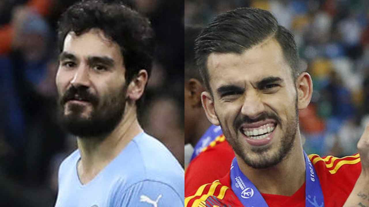 Gundogan e Ceballos - foto laPresse