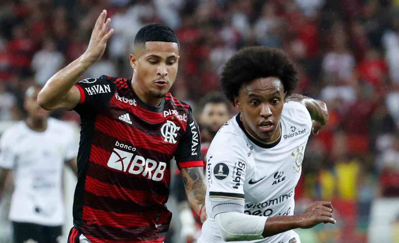 Joao Gomes del Flamengo è l'ultima idea per il centrocampo del Milan (LaPresse)