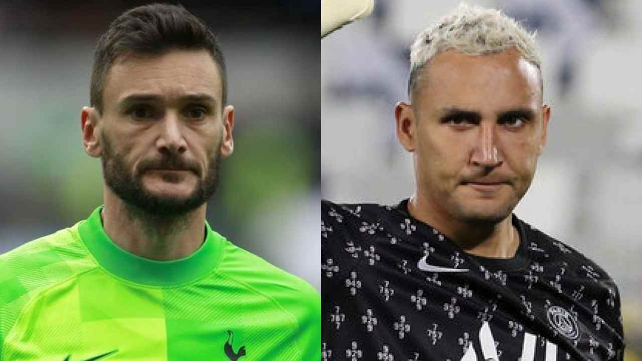 Lloris e Navas foto LaPresse