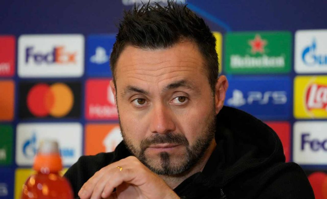 Serie A a sorpresa il primo esonero, De Zerbi il nuovo allenatore