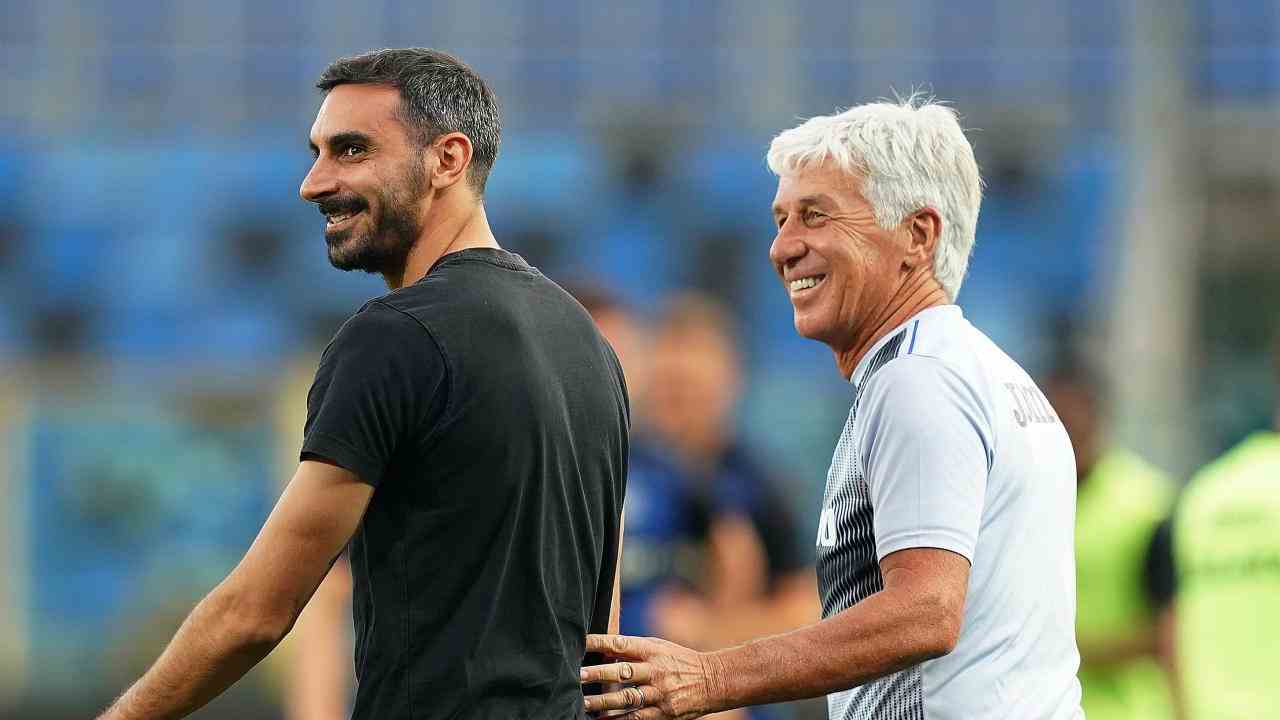 Zappacosta e Gasperini - foto LaPresse