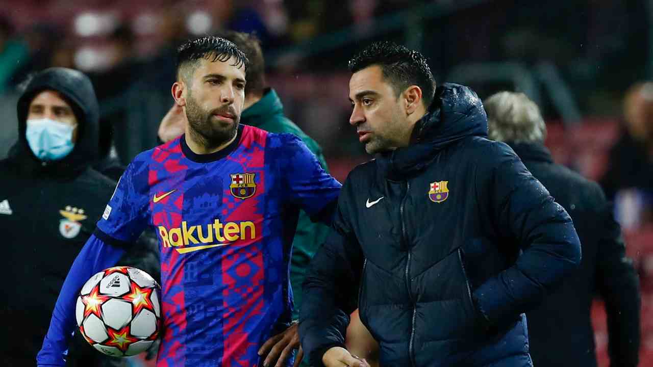 Alba e Xavi foto laPresse