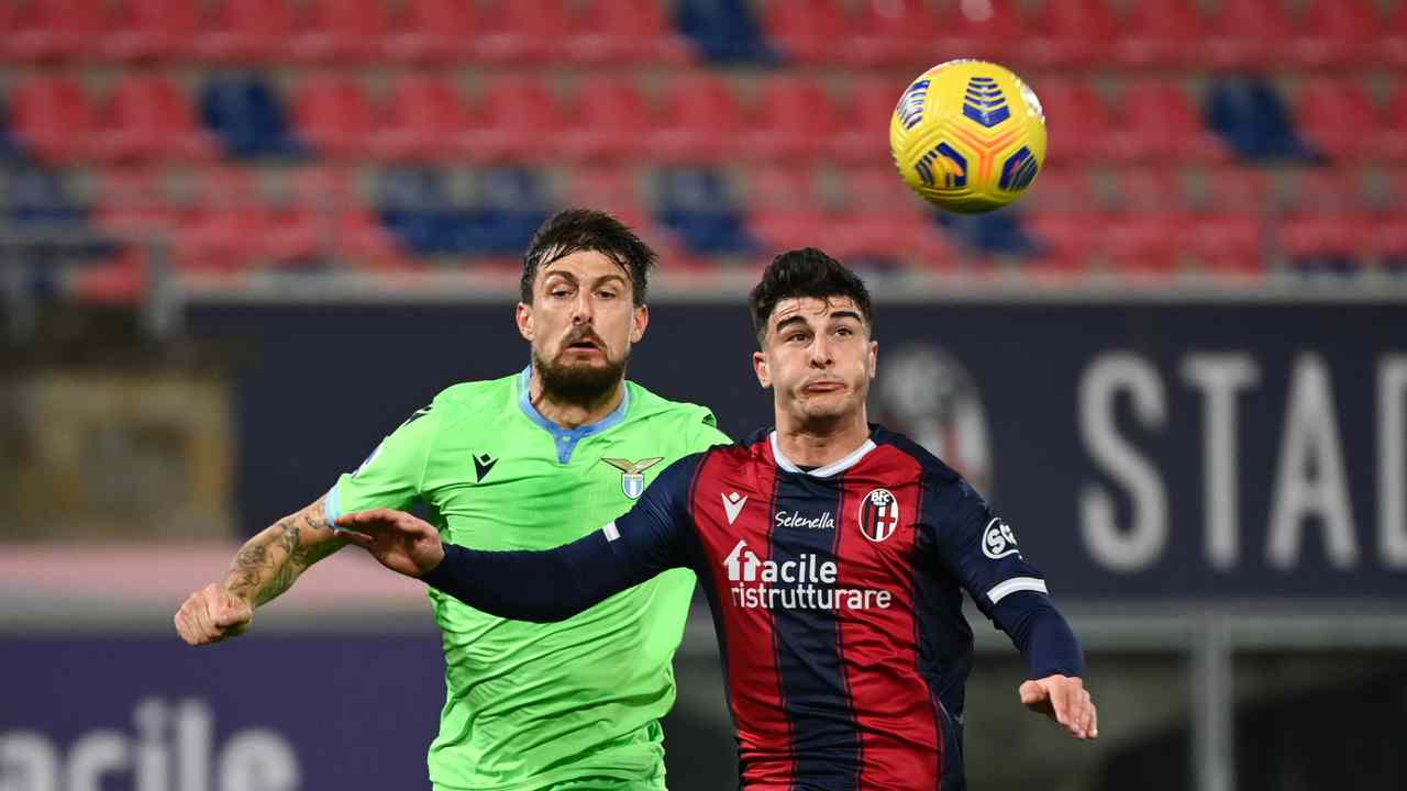 bologna-lazio foto Lapresse