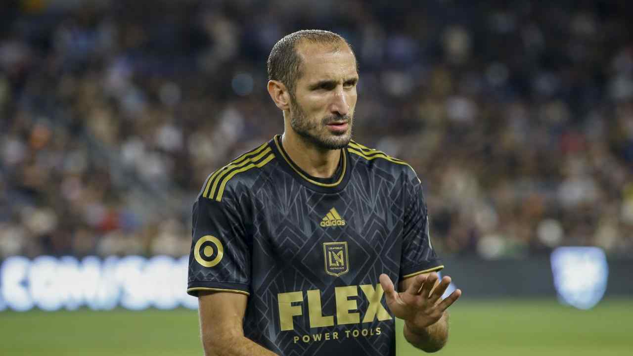 Chiellini in MLS foto LaPresse