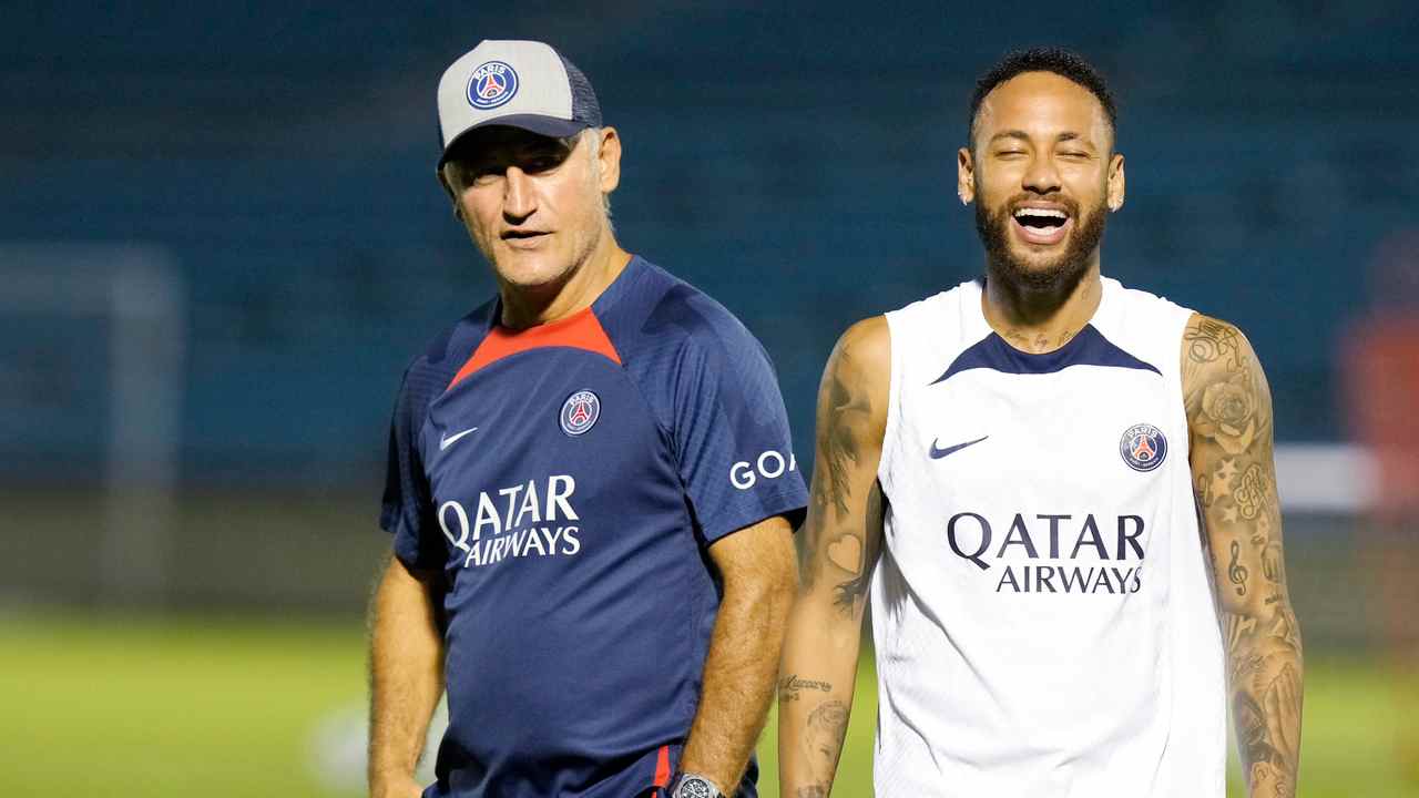 galtier e neymar foto LaPresse