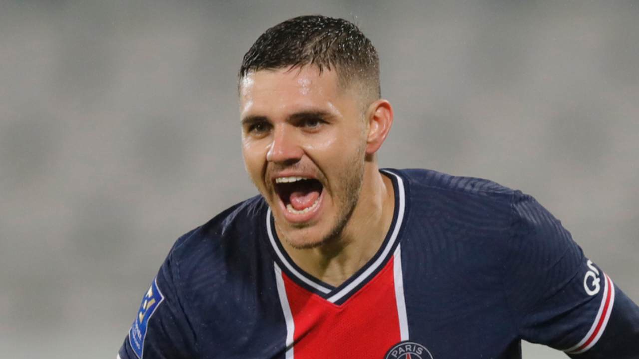 Icardi PSg foto LaPresse