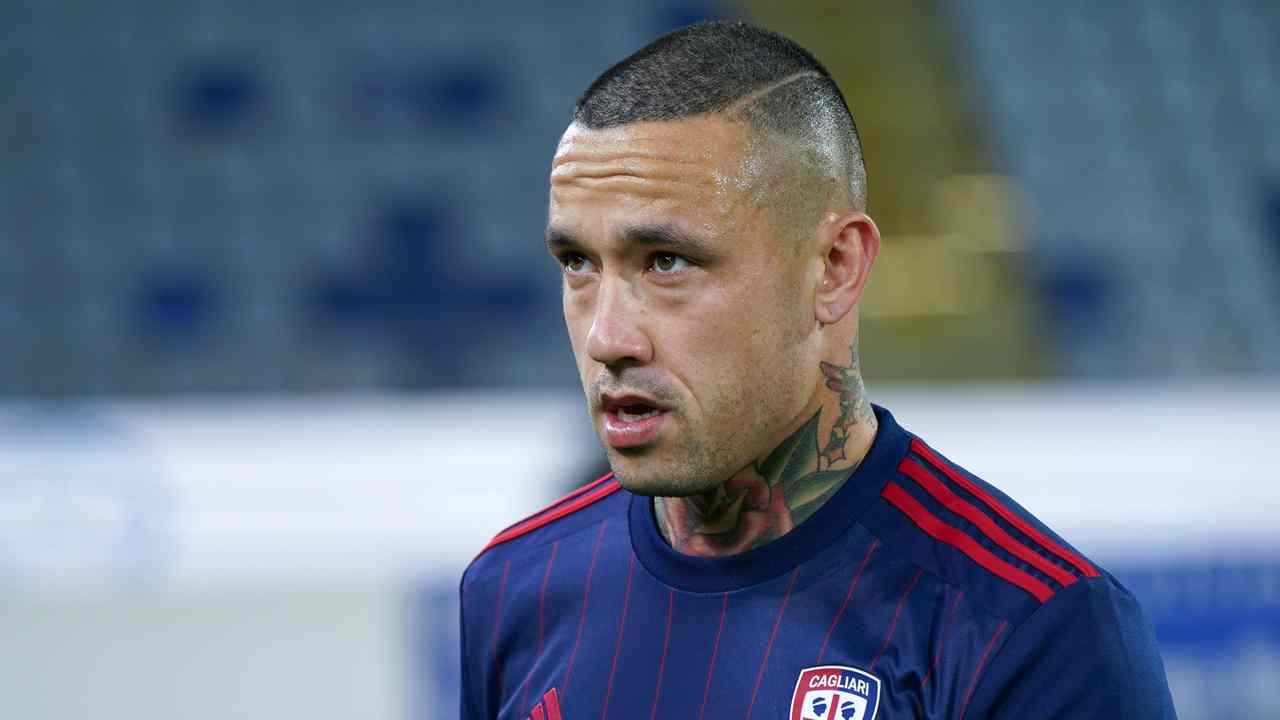 Nainggolan a Cagliari foto LaPresse