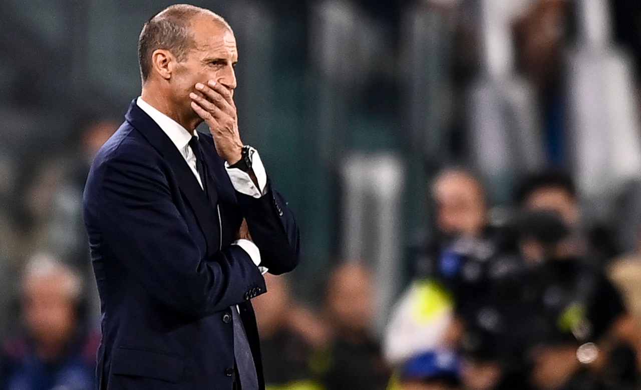 Allegri rischia l'addio in caso di passo falso col Monza (LaPresse)