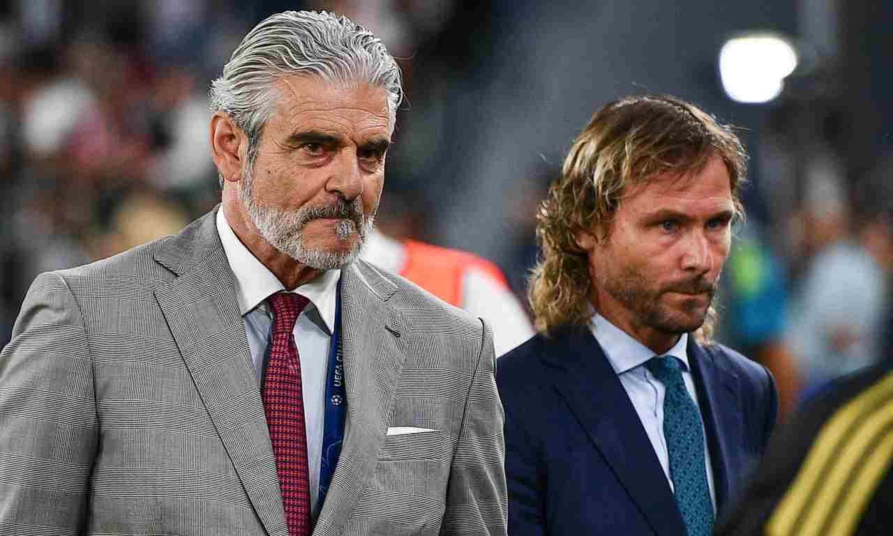 Maurizio Arrivabene e Pavel Nedved