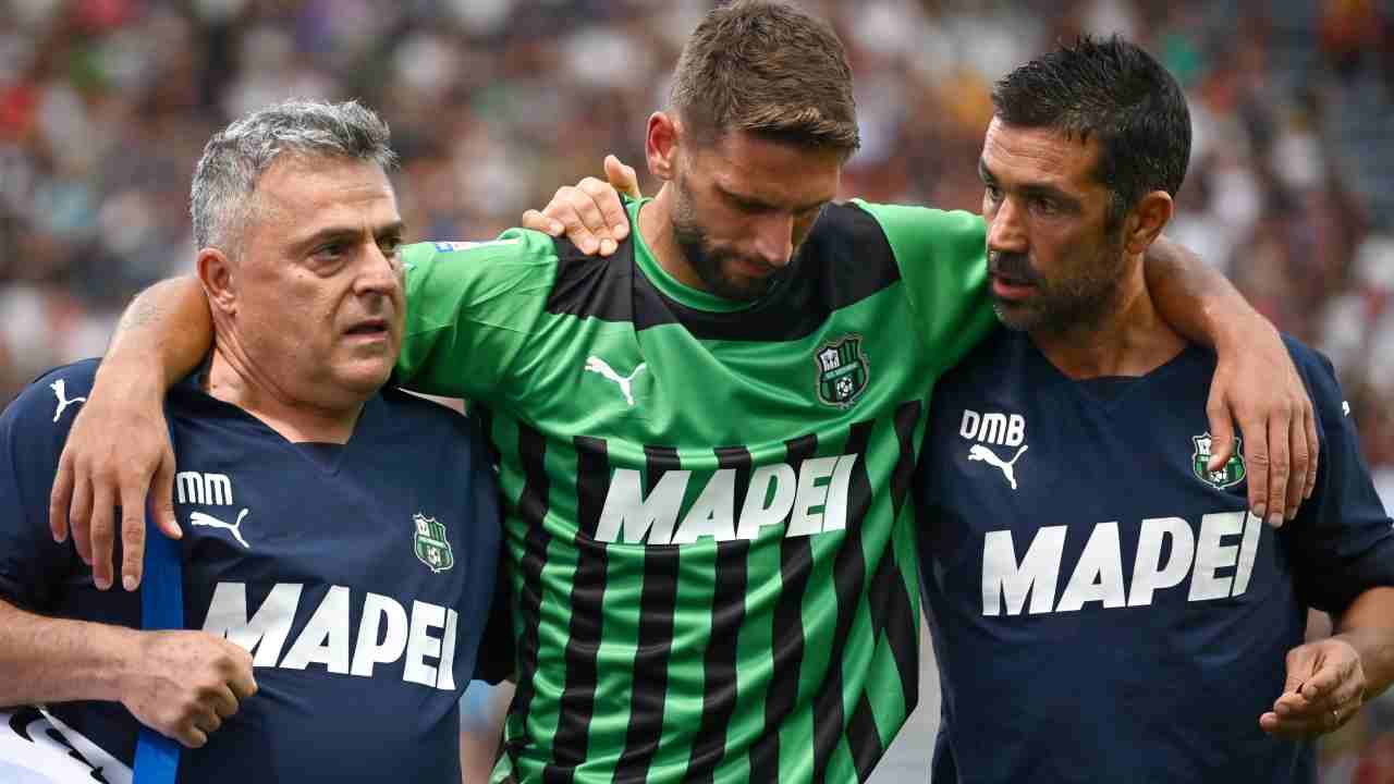 Berardi infortunio