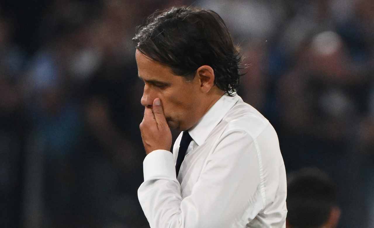 Inzaghi a rischio esonero, Marotta e la dirigenza dalla sua parte (LaPresse)