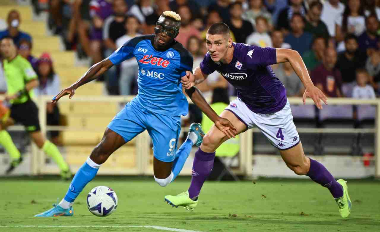 La Fiorentina esce allo scoperto sull'infortunio di Milenkovic (LaPresse)
