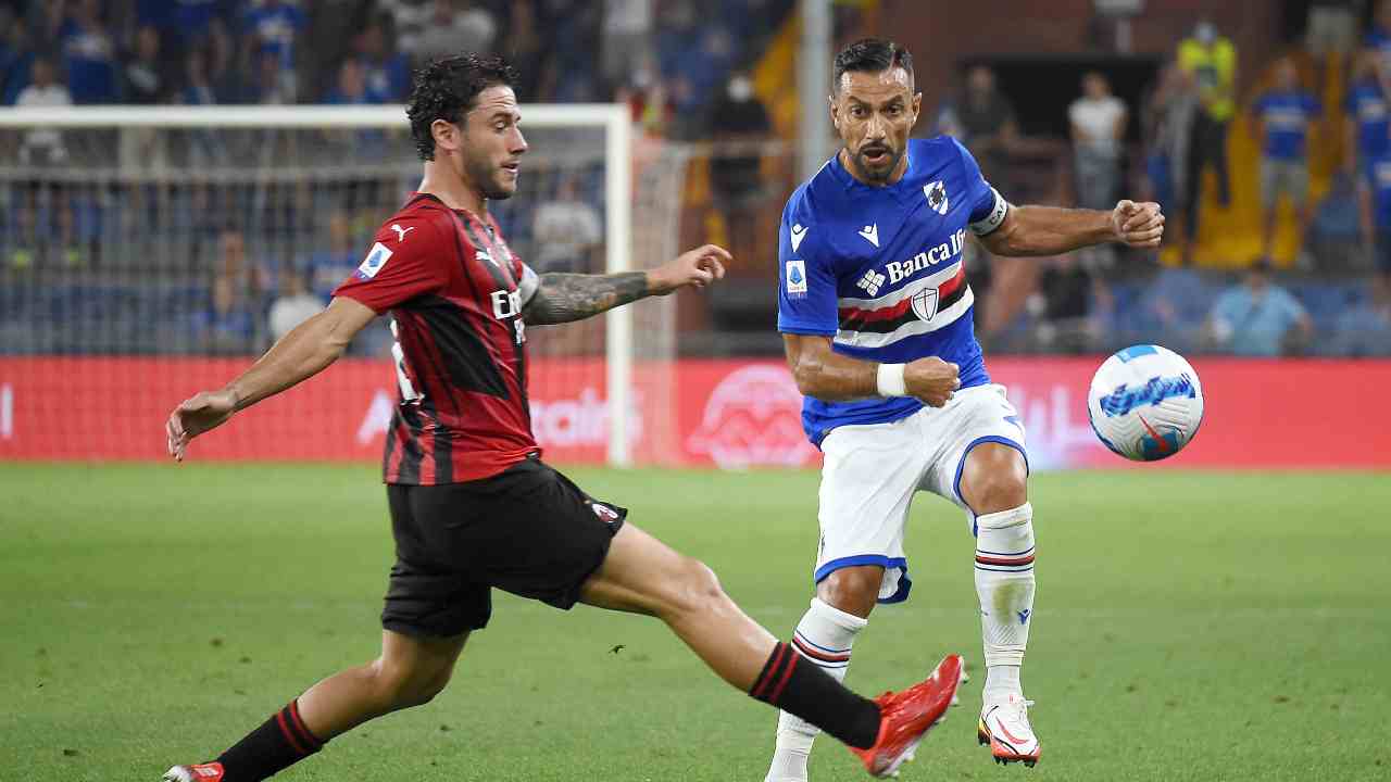 Quagliarella infortunio