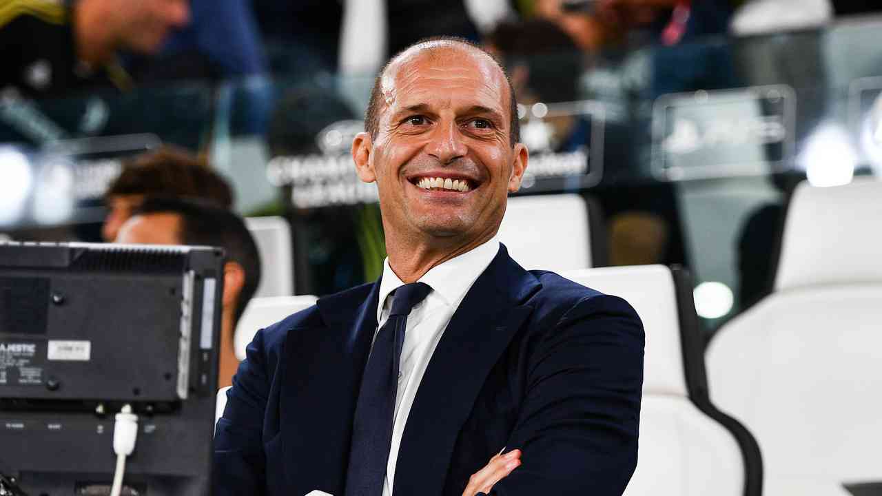 allegri se la ride foto LaPresse