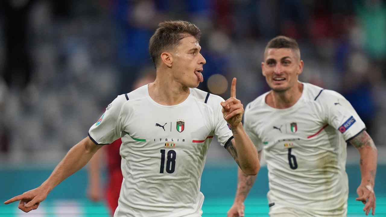 barella e verratti foto LaPresse