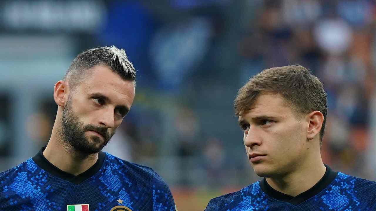 Brozovic e Barella foto LaPresse