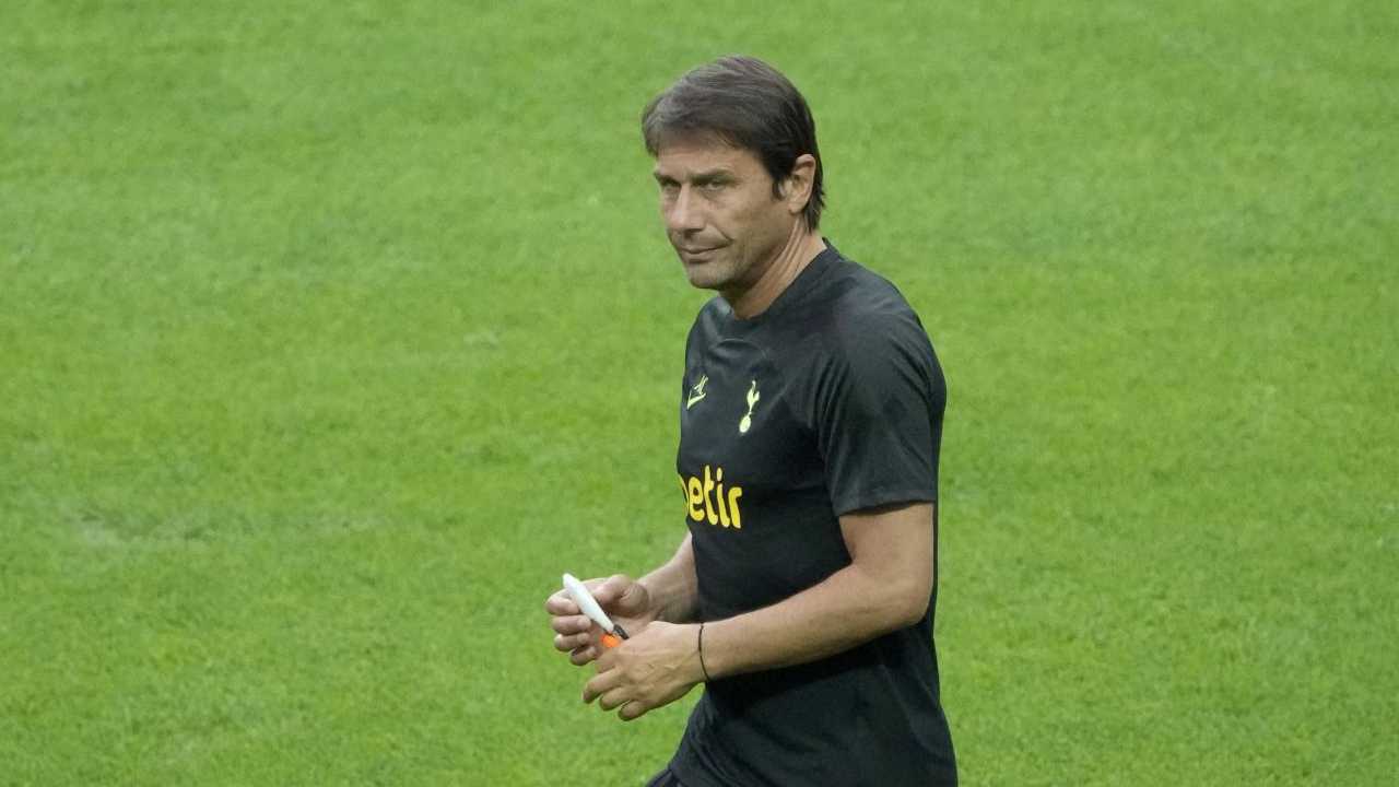 conte in allenamento foto LaPresse