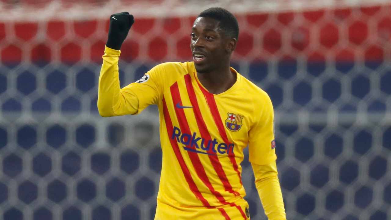 dembele in campo foto LaPresse