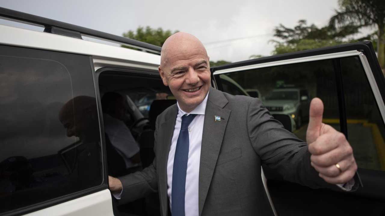 Infantino pres.Fifa foto LaPresse