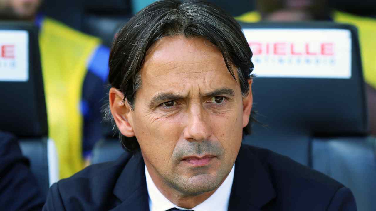 Inzaghi a Udine foto LaPresse