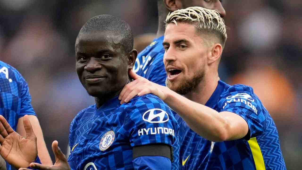 kante e jorginho foto LaPresse