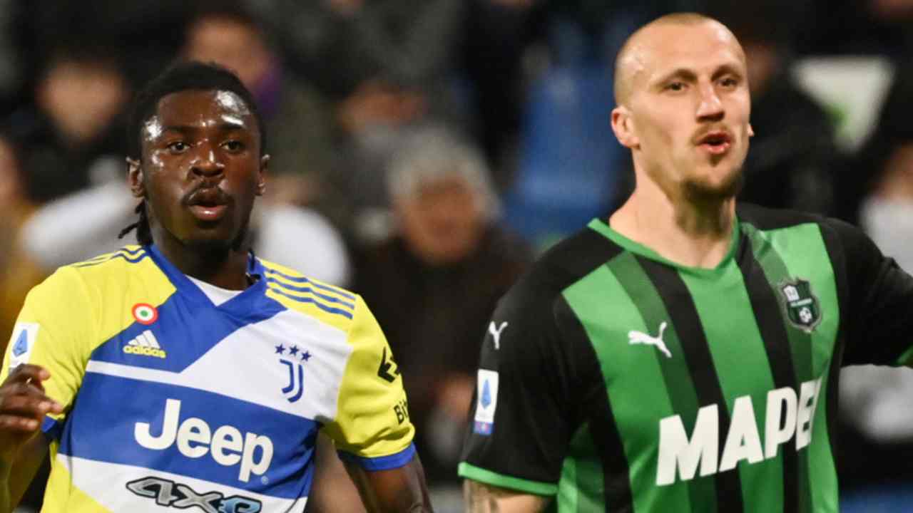 Kean vs Sassuolo foto laPresse