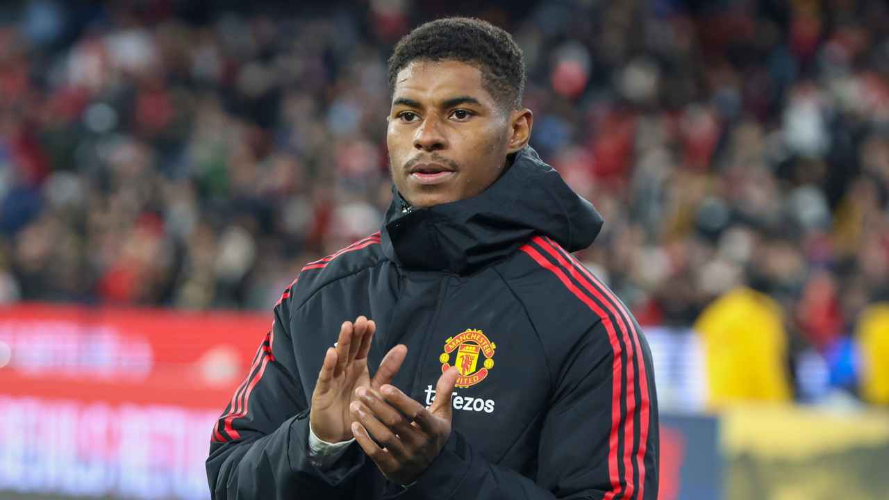 rashford applaude foto LaPresse