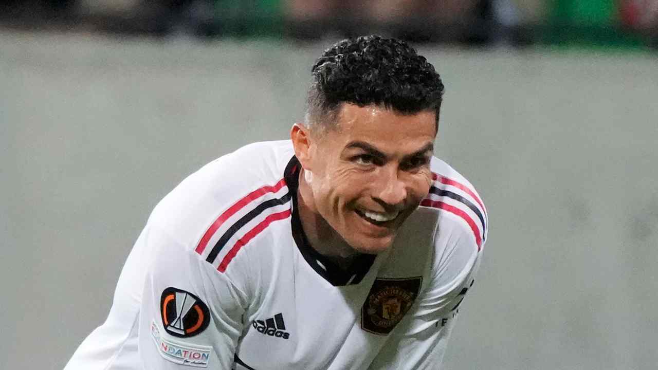 ronaldo arranca foto LaPresse