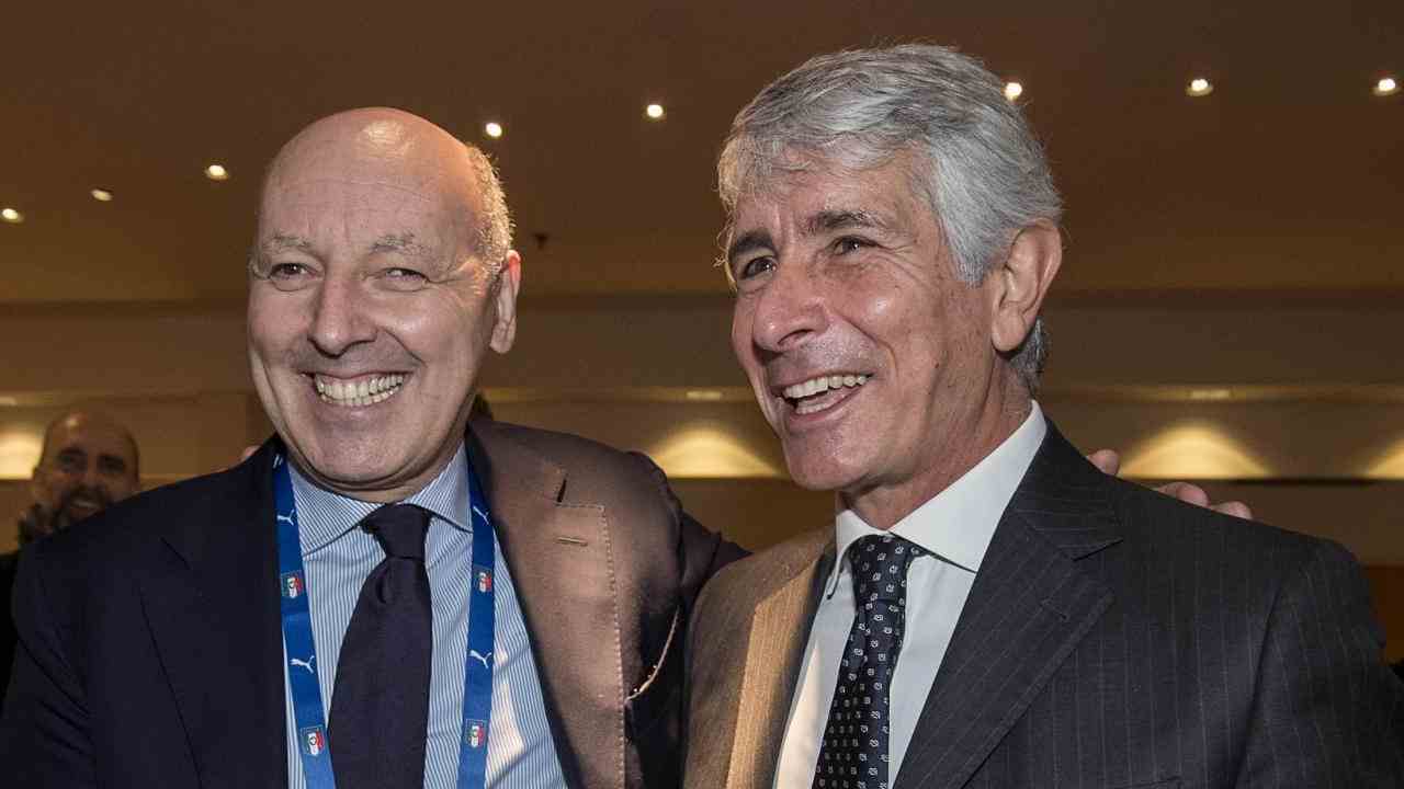 Abodi e Marotta - foto LaPresse